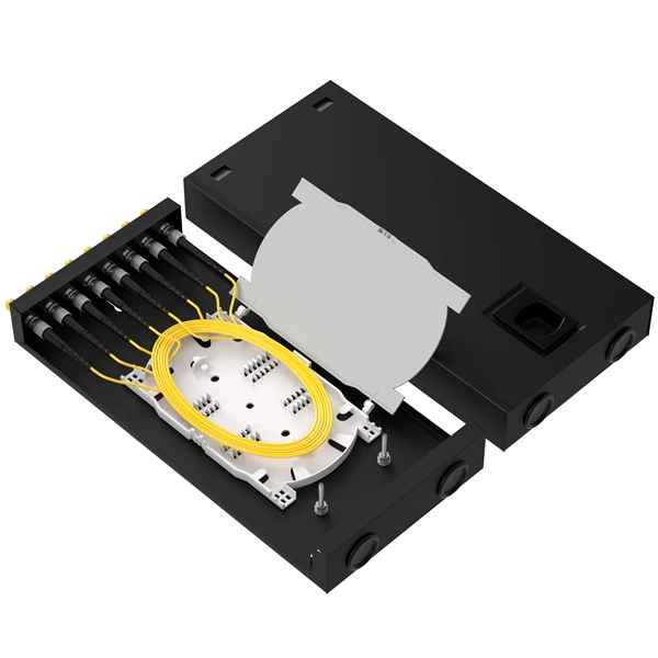 Fiber optic and router networks are integrated