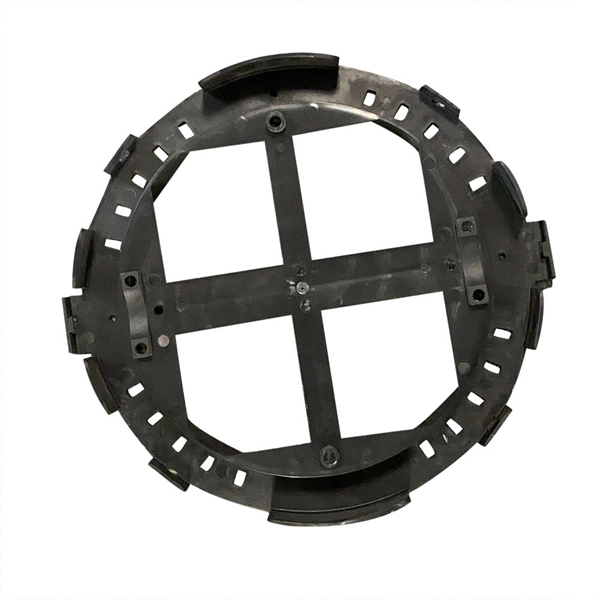 Plastic for elevator cable trays